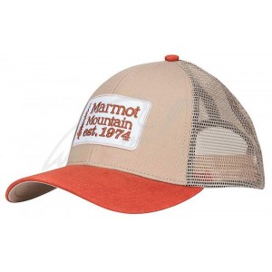 Кепка MARMOT Retro Trucker Hat ц:light khaki