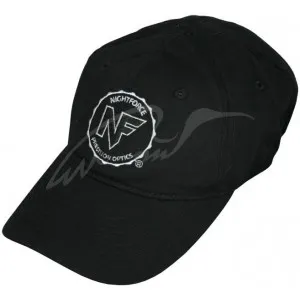Кепка Nightforce Embroidered Hat. Цвет - черный.