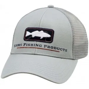 Кепка Simms Trucker Hat Icon Redfish One size к:redfish granite