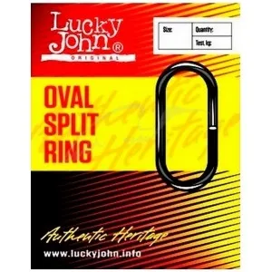 Кольцо заводное Lucky John Oval Split Ring №13 18кг (10шт/уп)