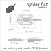 Годівниця Orange Life Method Spider Flat 60г