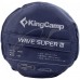 Коврик самонадувающийся KingCamp Wave Super 3 ц:blue