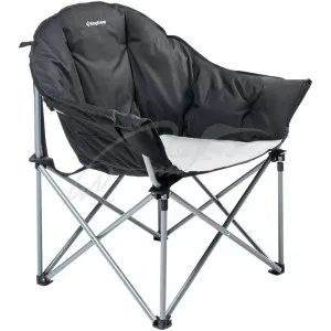 Крісло KingCamp Heavy Duty Steel Folding Chair Black/grey