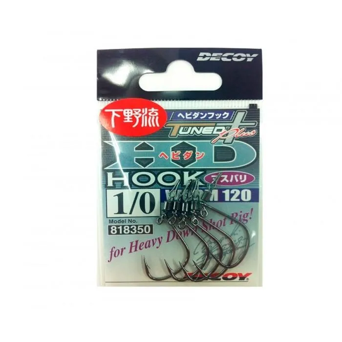 Крючки Decoy HD Hook Masubari Worm 120 №02