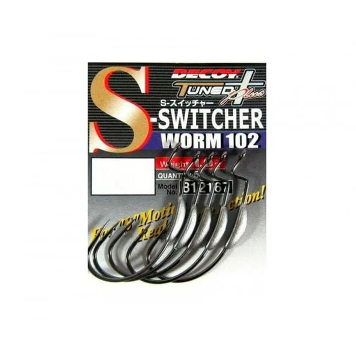 Крючки Decoy Worm 102 S-Switcher 2/0