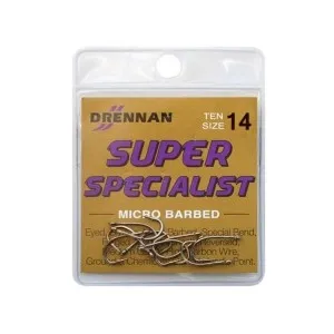 Гачки Drennan Super Specialist Micro Barbed №14