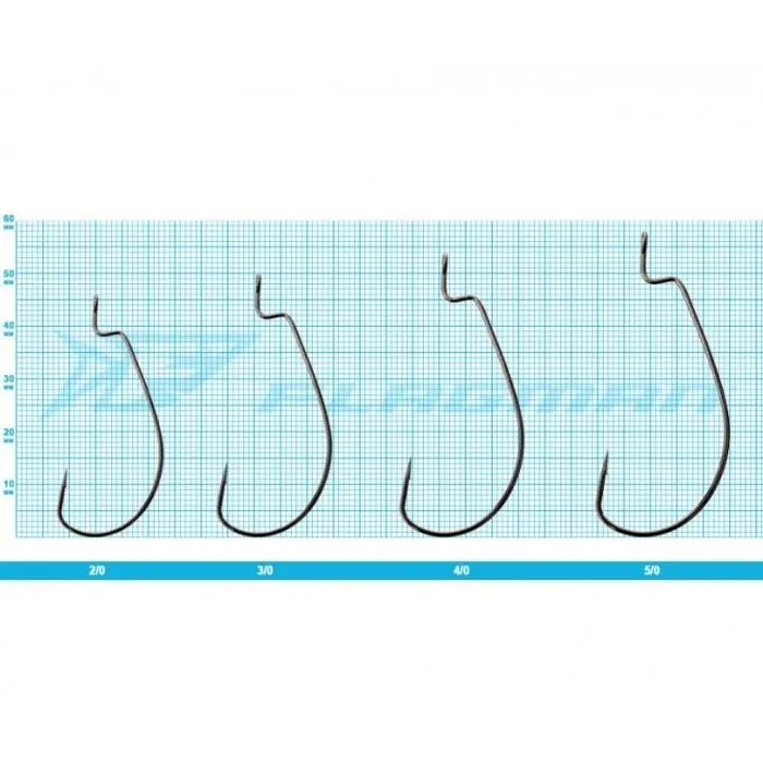 Крючки Flagman Worm Trophy Offset №5/0
