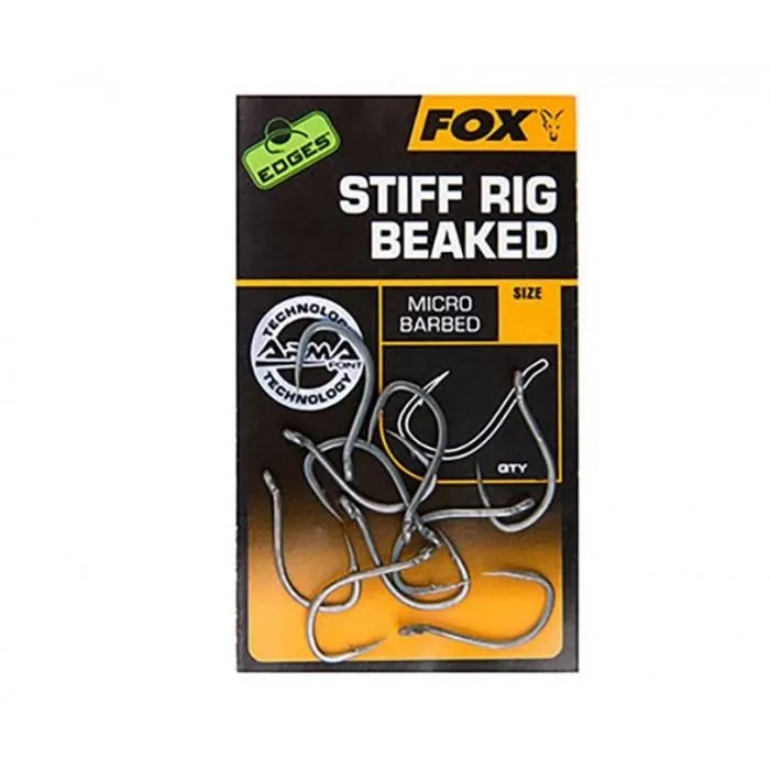 Крючки FOX Edges Arma Point Stiff Rig Beaked №5