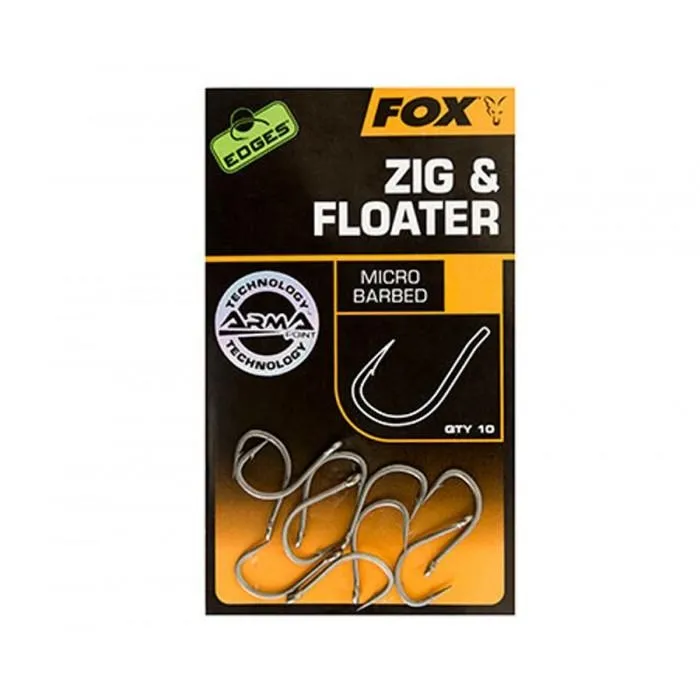 Крючки FOX Edges Arma Point Zig & Floater №8