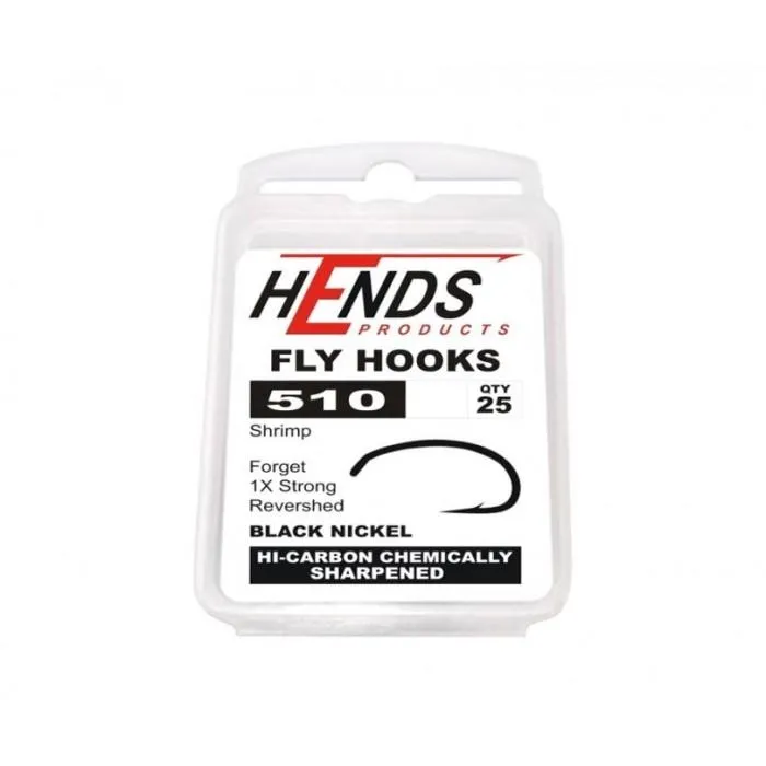 Крючки Hends Products Fly Hooks 510 №6 25 шт