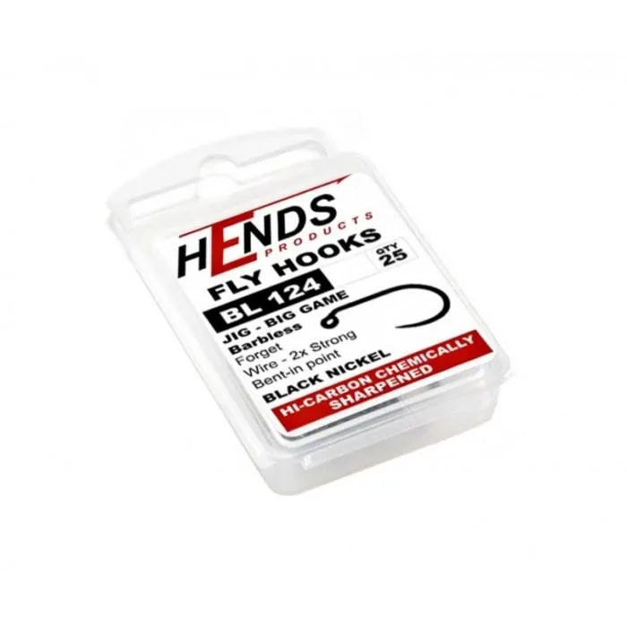 Крючки Hends Products Fly Hooks BL 124 №12 25 шт