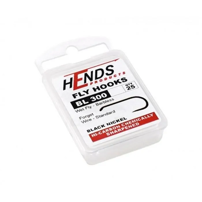 Крючки Hends Products Fly Hooks BL 300 №18 25 шт