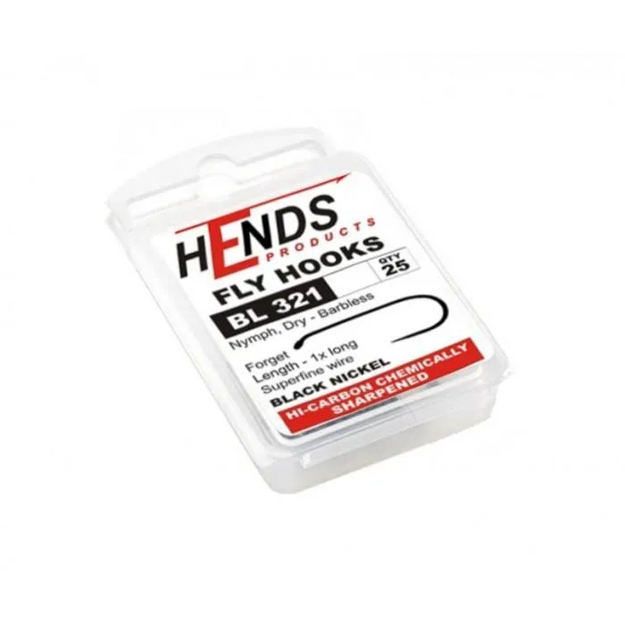 Крючки Hends Products Fly Hooks BL 321 №10