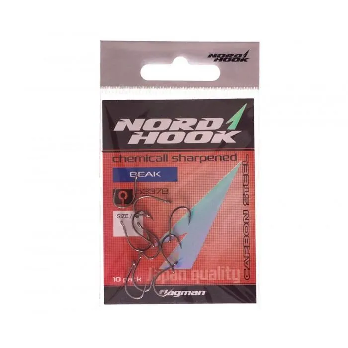 Гачки Nord Hook Beak Black 5337 №4