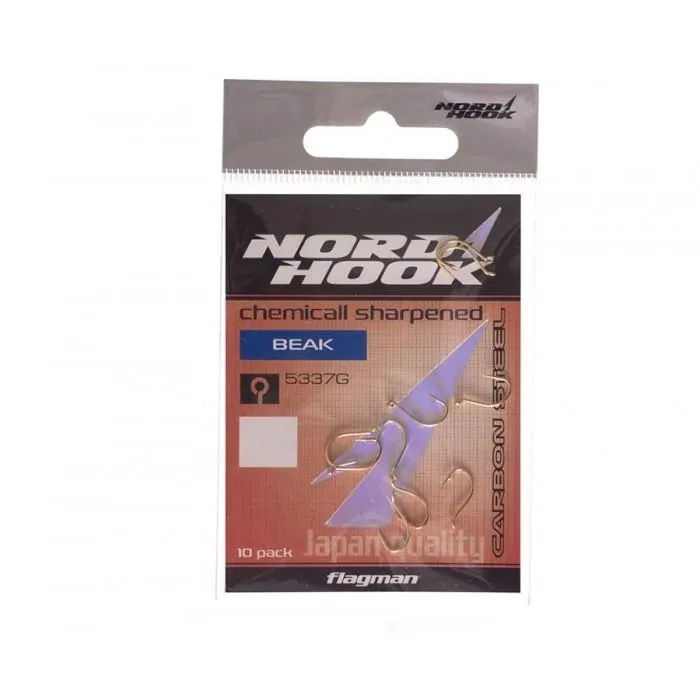 Крючки Nord Hook Beak Gold 5337 №14