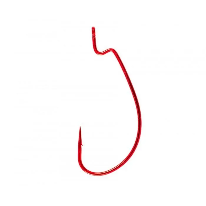 Гачки Owner J-Light Worm Hook 5109 №4 Red