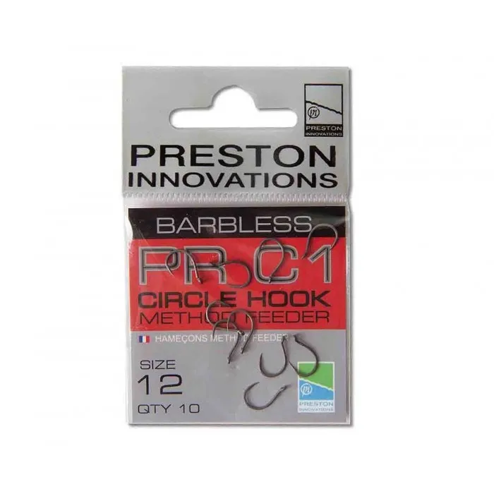 Крючки Preston Circle Hook Method Feeder №12