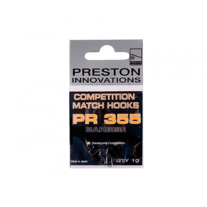 Крючки Preston Competition Match Hooks 355 №8