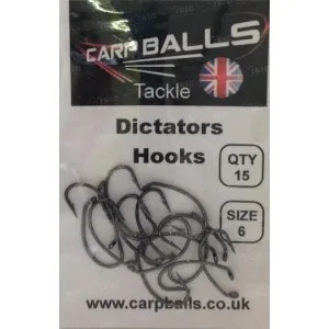 Гачок Carp Balls Dictators Hooks 15шт №4