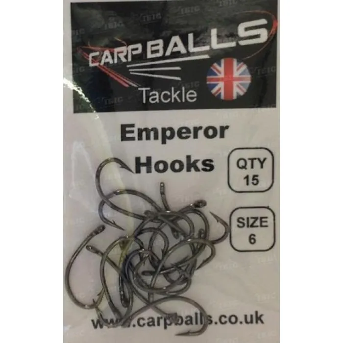 Крючок Carp Balls Empreror Hooks 15шт №4