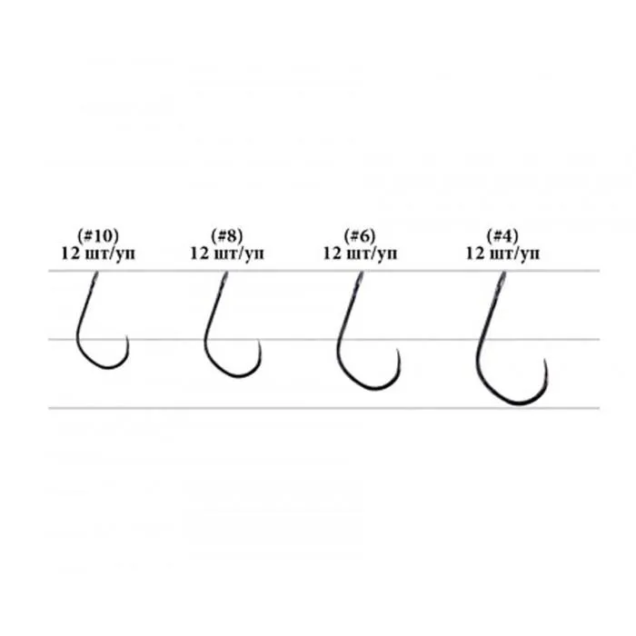 Крючок Decoy Area Hook IV Eric №4