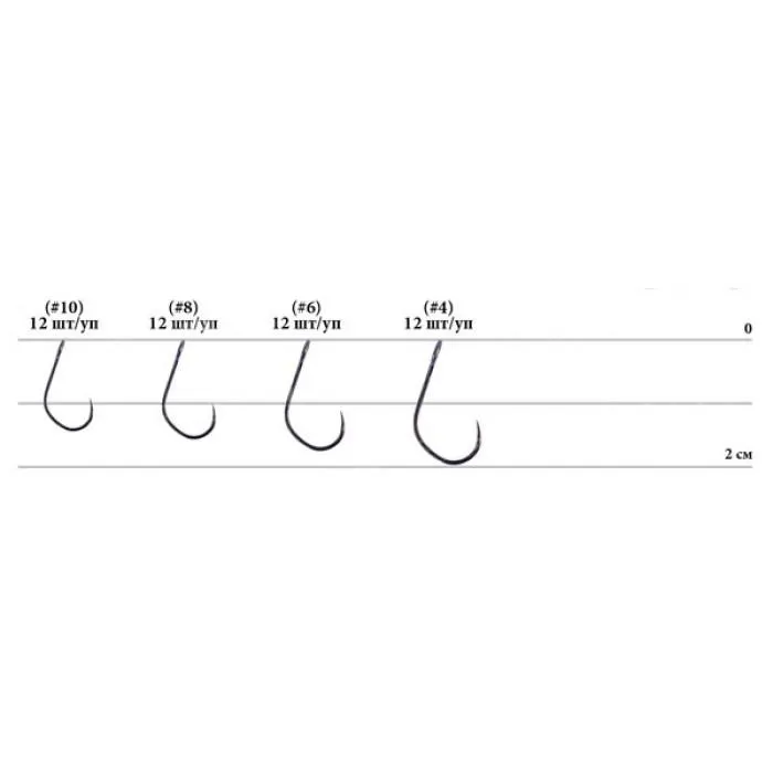 Крючок Decoy Area Hook IV Eric №6