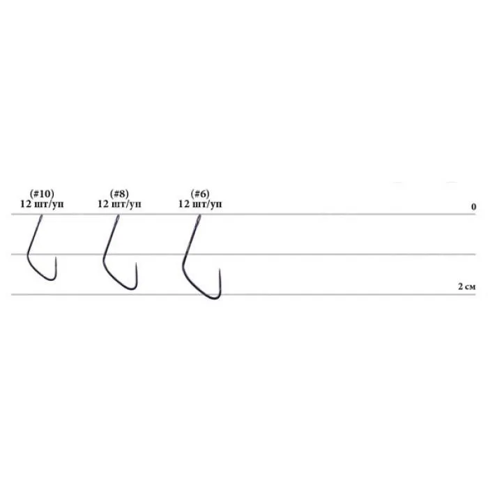 Крючок Decoy Area Hook VI Spic №6