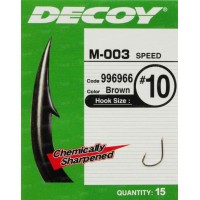 Крючок Decoy M-003 Speed #7 (15 шт/уп)