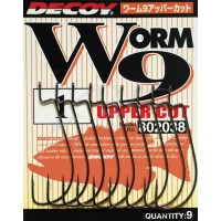 Крючок Decoy Worm 9 Upper Cut #5/0 (5 шт/уп)
