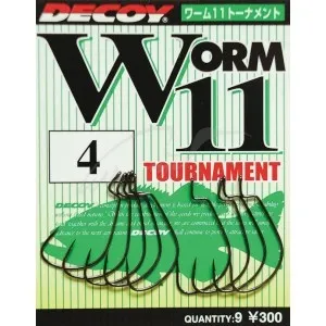 Крючок Decoy Worm 11 Tournament №2/0