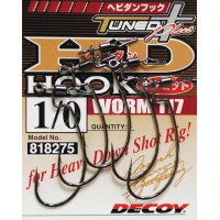 Крючки Decoy HD Hook Offset Worm 117 №3/0