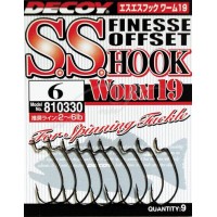 Гачок Decoy S.S. Hook Worm 19 №4
