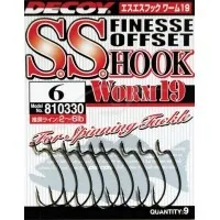Крючок Decoy S.S. Hook Worm 19 №4