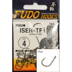 Крючок Fudo Iseama W/Ring TFC №6