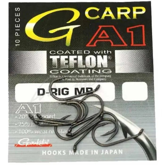 Крючок Gamakatsu A1 G-Carp D-Rig Grey № 08