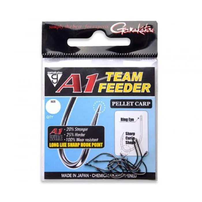 Гачок Gamakatsu A1 Team Feeder Pellet Carp №10