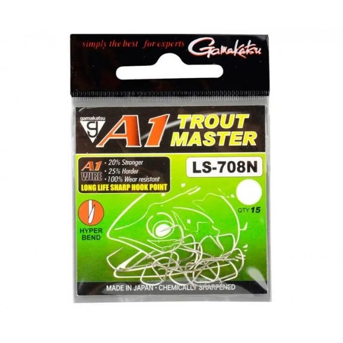 Гачок Gamakatsu A1 Trout Master LS-708N №10