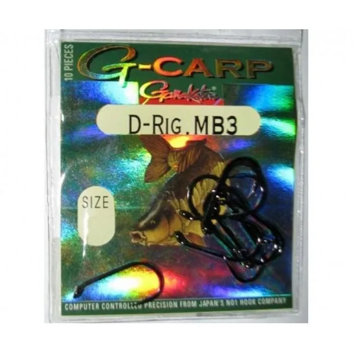 Крючок Gamakatsu G-Carp D-Rig MB-3 №1