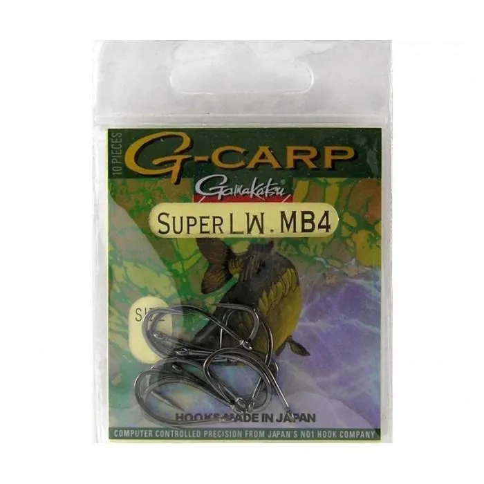 Крючок Gamakatsu G-Carp Super LW MB4 №1