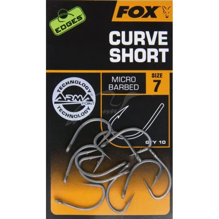 Крючок карповый Fox International Curve Short №6