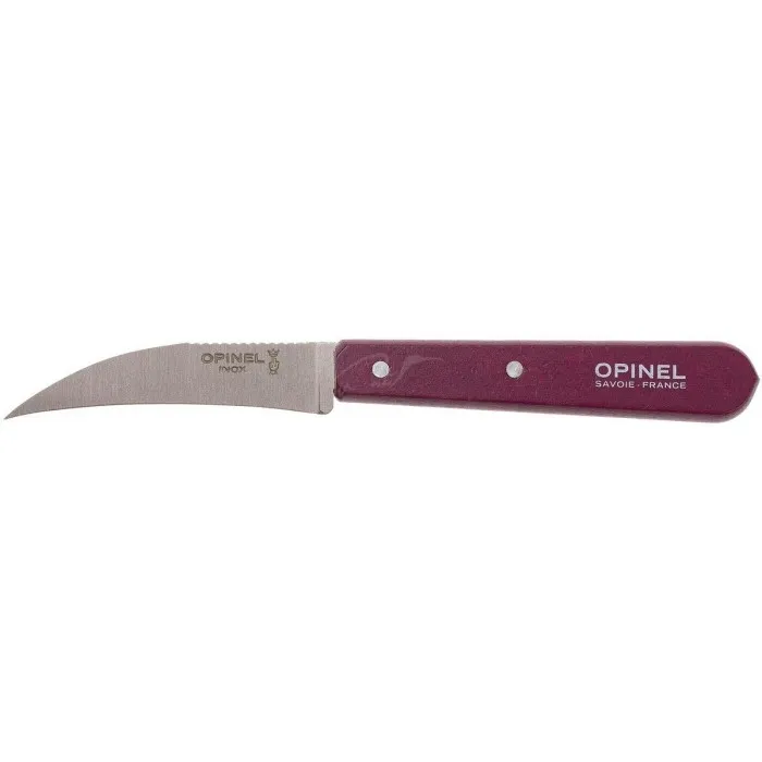 Кухонный нож Opinel Vegetable №114 Inox. Цвет - фиолетовый