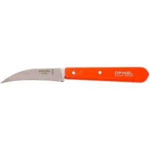 Кухонный нож Opinel Vegetable №114 Inox. Цвет - оранжевый