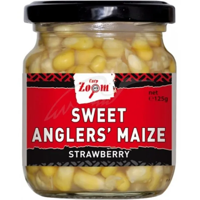 Кукуруза CarpZoom Sweet Angler’s Maize Strawberry 220ml 125g