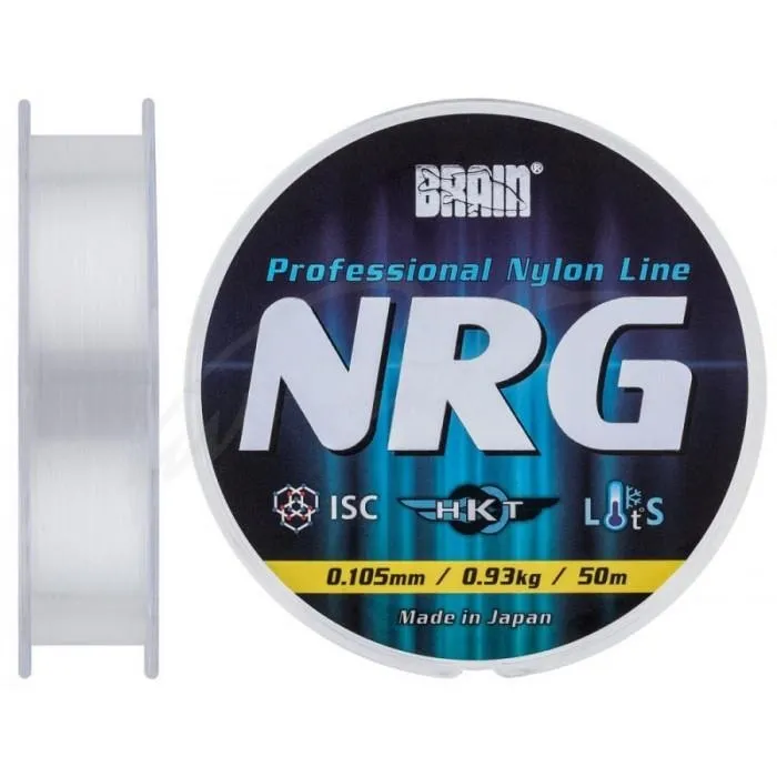 Леска Brain NRG 0,105 mm 0,93 kg