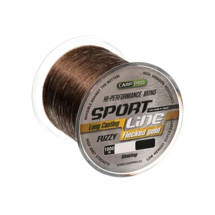 Жилка Carp Pro Sport Line Flecked Gold 1000м 0.335мм