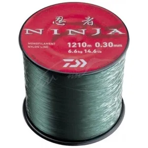 Леска Daiwa Ninja X Line Green 1210m (зеленый) 0.30mm 6.6kg