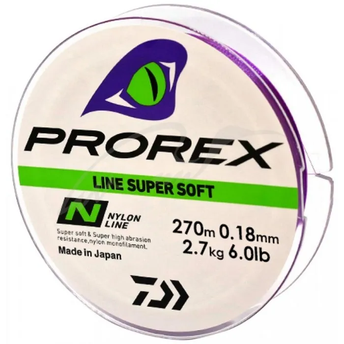 Леска Daiwa Prorex NM Line Super Soft 270m 0.30mm 7.0kg
