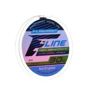 Жилка Flagman F-Line Ice Crystal 30 м, 0,10 мм