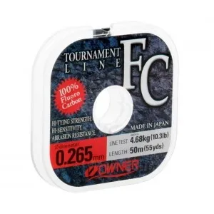 Леска Owner Tournament Line FC 50 м, 0,265 мм