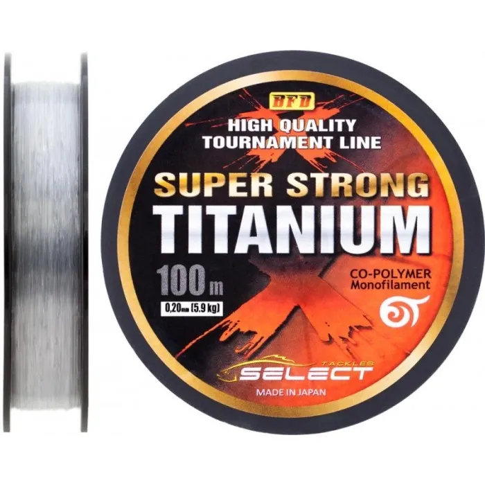 Леска Select Titanium 0,20 steel, 5,9 kg 100m